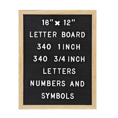 China Stylish Europe Factory Shipping Hang Or Stand Frame Changing Wooden Letter Board for sale