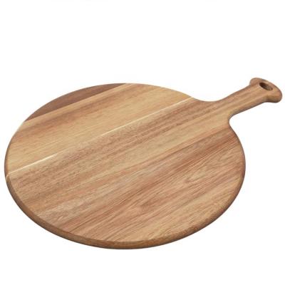 China Viable Handmade Wooden Cutting Board Wooden Kitchen Cutting Board Pizza Cutting Board With Logo for sale