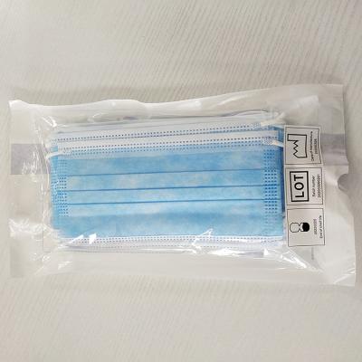 China Hot Sale EO Mask Disposable Medical Surgical Class I Iir Nonwoven Sterile Ear Tape Blue With CE Face Mask for sale