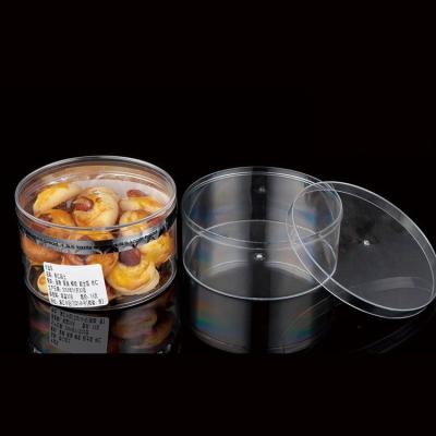 China 2021 Recyclable Hot Selling Clear Plastic Candy Box New Design Gook Luck Plastic Transparent Gift Box 500ml 700ml for sale