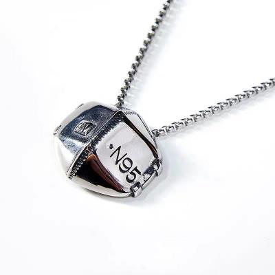 China Simple TRENDY Hip Hop Style Stainless Steel Thick Chain Does Not Fade For Both Men And Women Necklace for sale