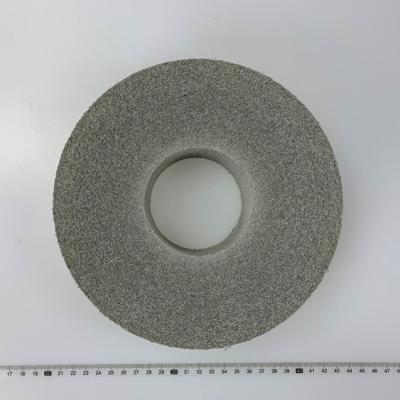 China Quick Finish 1000 Rounds Light Long Life Deburr 8S Abrasive Grinding Wheel RF 12X1X5 Fin 12X1X5 Convoluted Bear Tex 6X1/2X1inch for sale