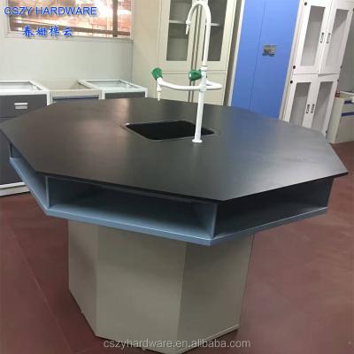 China Physics Lab or School Lab Room School Science Rectangle Chemical Lab Bench for Student for sale