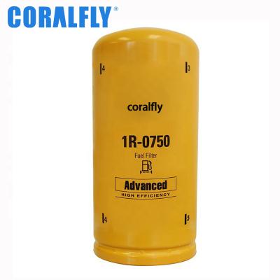 China CORALFLY Excavator Spin-On Fuel Filter FF5814 P551313 FF5320 1R-0750 1R0750 Standard Size for sale