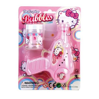 China Outdoor Children's Toys Carry-On Bubble Gun Toys Rubbing Hubble-Bubble Flashing Gun with Light for sale