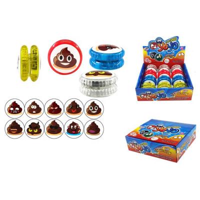 China Plastic Colorful Yo-yo With Logo Customized Promotional Plastic Yo-yo Toy for sale