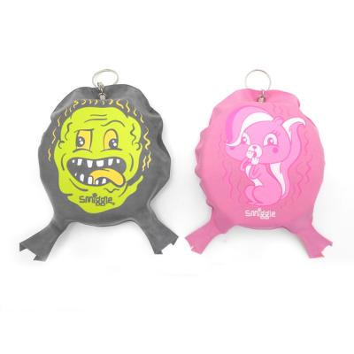 China Hot Selling Plastic Whoopee Prank Custom Whoopee Cushion Fart Sound Cushion With Key Chain for sale