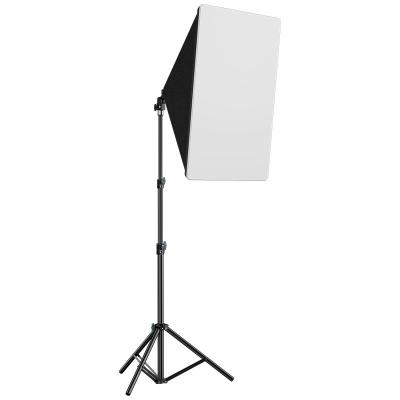 China Desktop Computer Laptop Selfie Softbox Photography Lighting Kit SUFA55 for sale