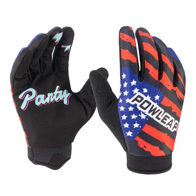 China Breathable Full Finger Non-Slip Bicycle Gloves Custom Design Mountain Bike Cycling MTB Racing Sports Gloves For Women Men for sale