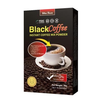 China Natural Coffee Enhances Black Coffee Green Instant Coffee for sale