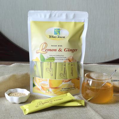 China Instant Natural Tea Tea Bags of Honey Ginger Tea Warm Lemon Tea in Various Flavors for sale