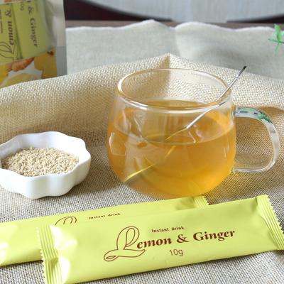 China Instant tea in honeyed Ginger Tea sachets, instant lemon Ginger Tea, red Ginger Tea for sale