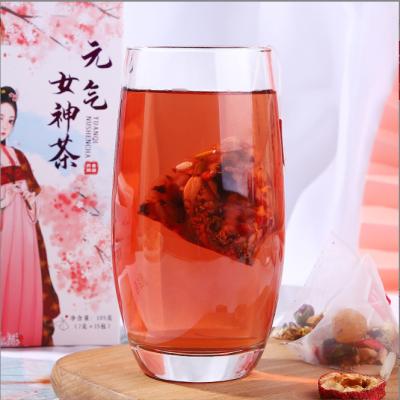 China Health Product Organic Green Blackberry Natural Date Wolfberry Tea For Lady Beauty for sale