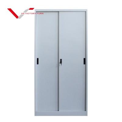 China Modern Hot Sale Metal Closet Office Furniture Sliding Door Steel Filing Cabinet for sale