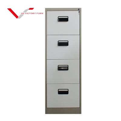 China China Manufacture 4 Adjustable Drawers Iron Drawer Cabinet Design Vertical Steel Office Filing Cabinet for sale