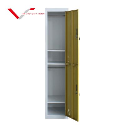 China Modern Hot Sale Custom 2 Door Metal Locker Room Locker for sale