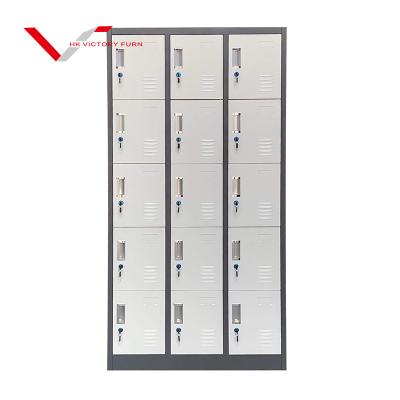 China Metal Locker Change Room Locker Furniture Employee Staff School Gym Steel Locker WDR-LK-19 for sale