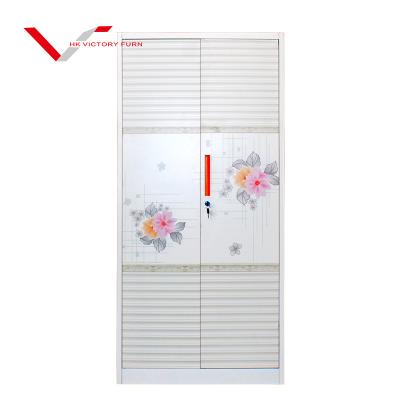 China (Other)Best Free Selling Large Adjustable Wardrobe Storage Clothes Cabinet Metal Wardrobe Organizer for sale