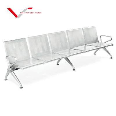 China Factory Wholesale Modern Bench Seating Public Furniture Contemporary Three Seater Waiting Room Chairs Price for sale