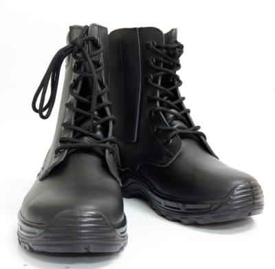 China High Quality Waterproof Men's Tactical Police Army Military Boots With Zipper for sale