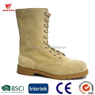 China Kaifeng desert boots tan Italian military boots jungle color desert zipper military boots for sale