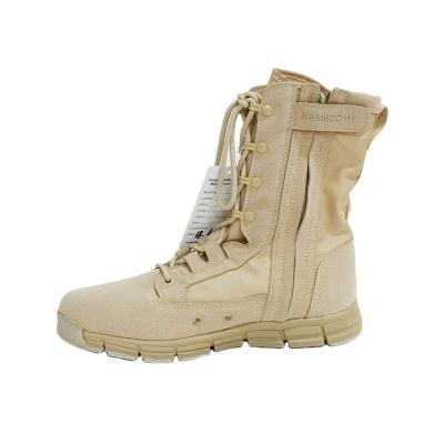 China 2020 Light Weight Mens Cowhide Genuine Leather Military Army Sports Tactical Boots For Hiking for sale