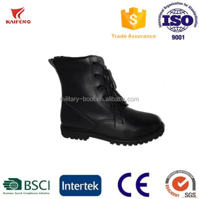 China Kaifeng military boot full grain leather rubber sole tactical military boot 6 inch for sale