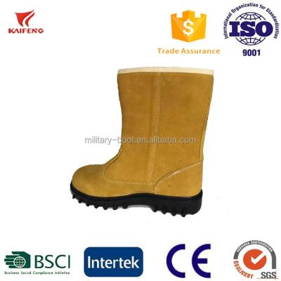 China Kaifeng Oil Field Cheap Safety Shoes Work Boots Steel Toe Safety Boots for sale