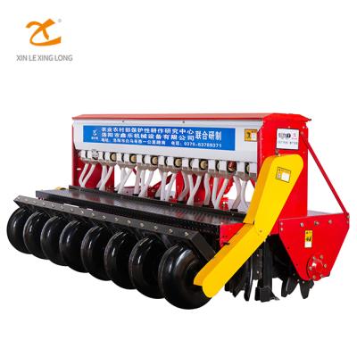 China Xinle Rice Seeder Designed 8 Rows Of Tractors To Install Rotary Tillage Rice Fertilizer Planter for sale