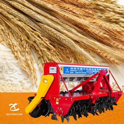 China Xinle Mechanical No-Till Rice Seeder No-Tillage Equipment Grain And Agricultural Full Automatic Fertilizer Integrated Rice Seeder for sale