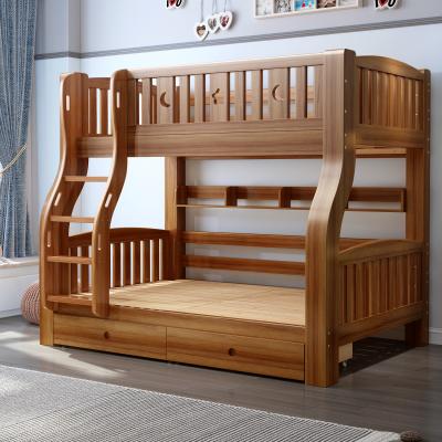 China Modern Bunk Bed With Drawer Stairs Toddler Bunk Bed With Slide for sale