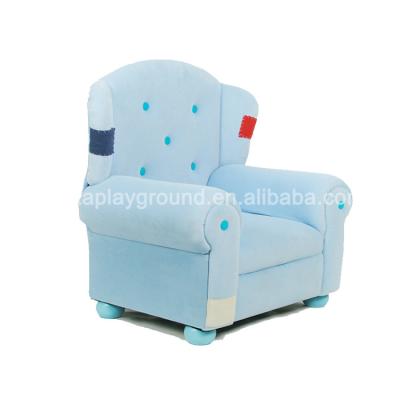 China High Quality Colorful Interior Kindergarten Furniture Children's Wooden Soft Sofas for sale