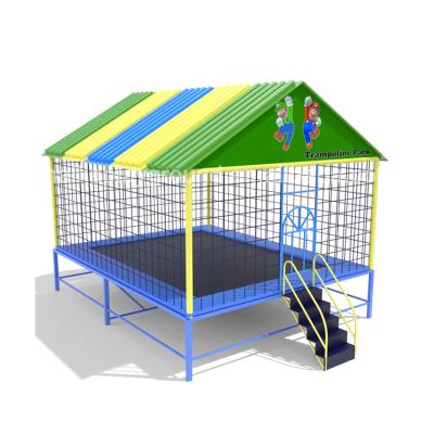 China Commercial and high quality production professional children trampoline park outdoor soft trampoline equipment for sale