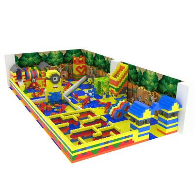 China Building Toy Commercial Safety Indoor Playground Toy Colorful EPP Foam Building Block For Sale for sale