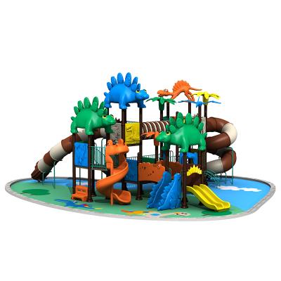 China Bring Happiness And Stimulate Imagine New Product Dinosaur Toy Big Slide Equipment Outdoor School Garden Portable Playground For Children for sale