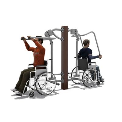 China Handicapped Outdoor Fitness Equipment Back and forth Outdoor Rehabilitation Parks People For Handicapped People for sale