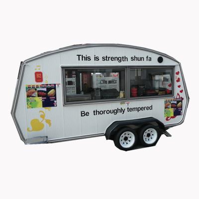 China Best price mobile food trailer multifunctional commercial street food supply truck for sale