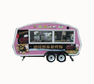 China Commercial Catering Well Made Outdoor Barbecue Food Trucks Mobile Food Trailer Food Truck for sale