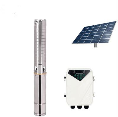 China 600w family homes solar pump with brushless submersible solar pump for sale