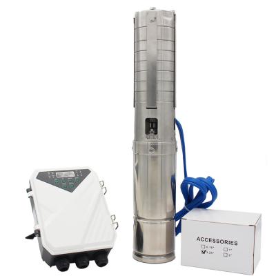 China High quality family homes solar pump with mppt solar control system and controller for sale