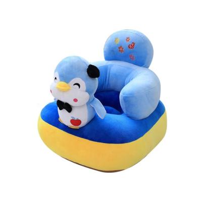 China Super Soft Animal Seating Cartoon Plush Chair Baby Sofa Bed for sale