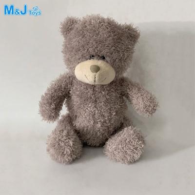 China Gray Furry Teddy Bear Plush Stuffed Animals Teddy Bear Toys for sale