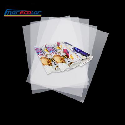 China 75 Micron Heat Transfer PET Film White Color For Textile Printing for sale