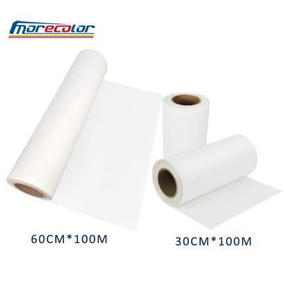 China 30cm 33cm 60cm PET Film DTF Roll For Epson I4720 I3200 DTF Printer for sale