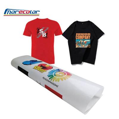 China 0.075mm Thickness DTF PET Film Brightly Color For Digital DTF Printer for sale