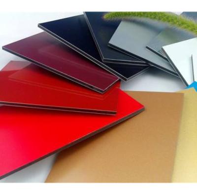 China Lightweight Waterproof Aluminum Composite Sheet ACM ACP Sandwich Panel For House Prefab Aluminum Composite Panels for sale