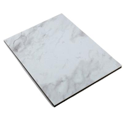 China Modern Marble Pattern Composite Material Panel Cladding Sheet 3mm Aluminum Composite Panel For Kitchen for sale