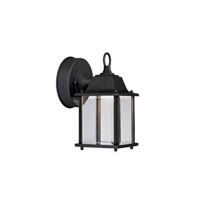 China Newest Fashion Hotel Glass Direct Outdoor Induction Modern Manufacturer Wall Light for sale