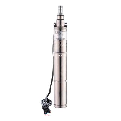 China Family Houses Whaleflo WEL35-65 350W Stainless Steel Submersible Solar Pump 24VDC for Village or Family Water Supply for sale