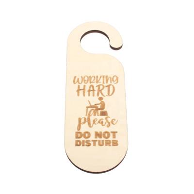 China OEM Laser Printing Eco-friendly Natural Wooden Hook Hanger Base Wooden Toy for sale